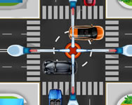 Traffic control kocsis játék taxi HTML5 játék