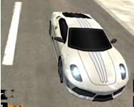 Street racing 3d taxi HTML5 játék